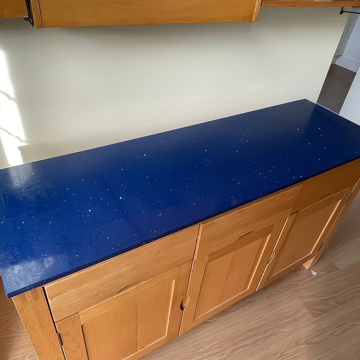 Blue Sparkle Quartz Worktops Medium