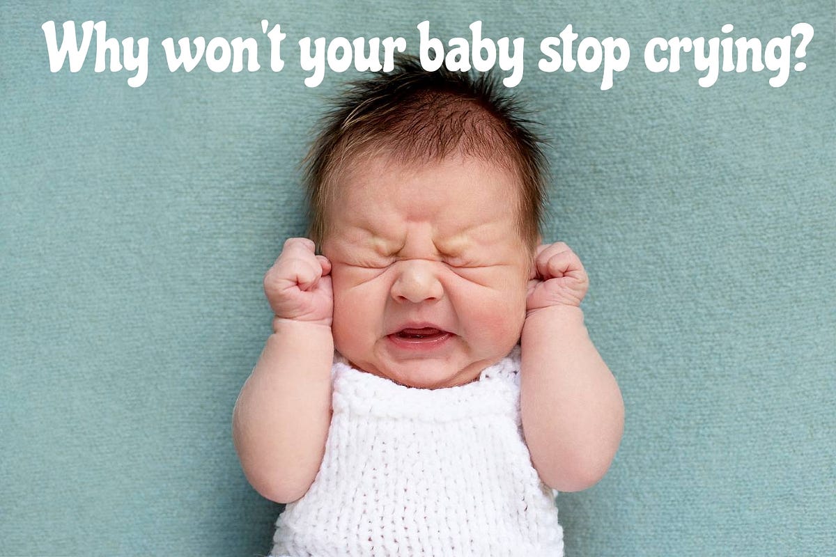 Cry No More A Humorous Guide For New Parents Dealing With Baby Crying by Dad made me do it