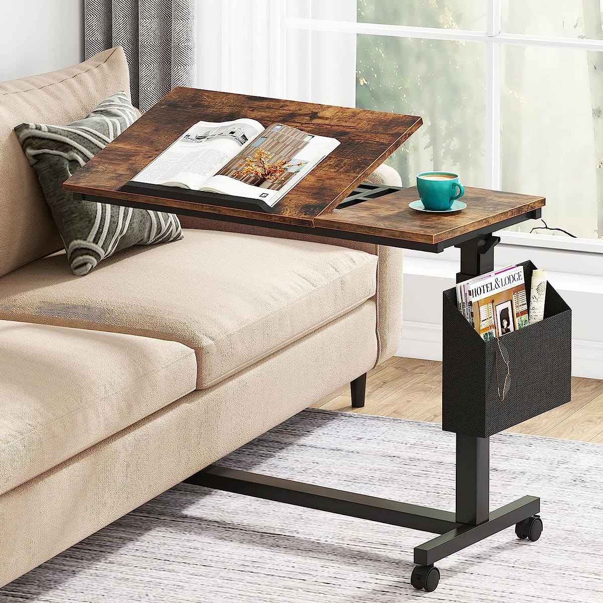 Enhance Your Reclining Experience with Swivel Side Tables by Rob