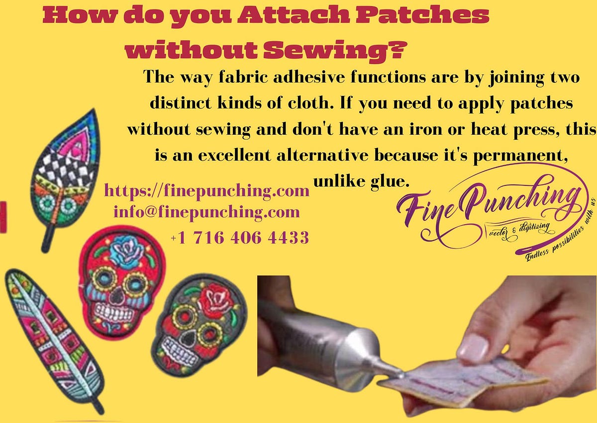 How do you Attach Patches without Sewing? by qasim Medium