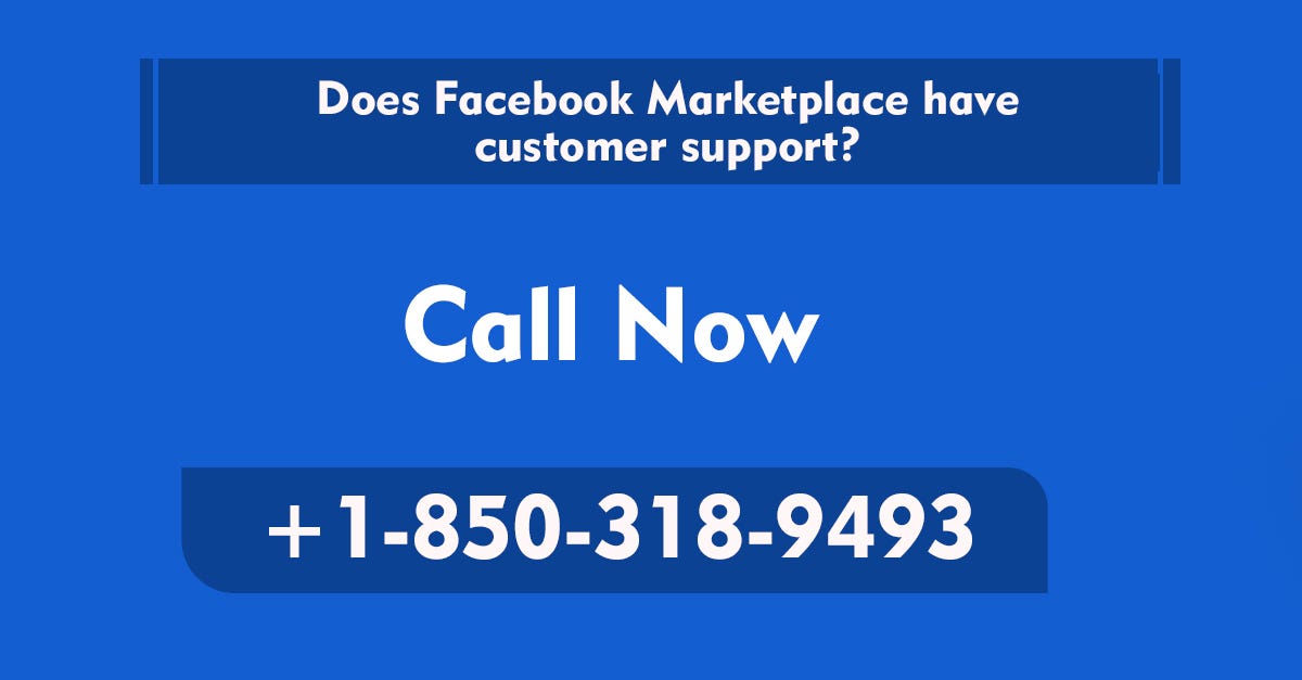Does Facebook Marketplace have Customer Support? by integrity Oct, 2023 Medium