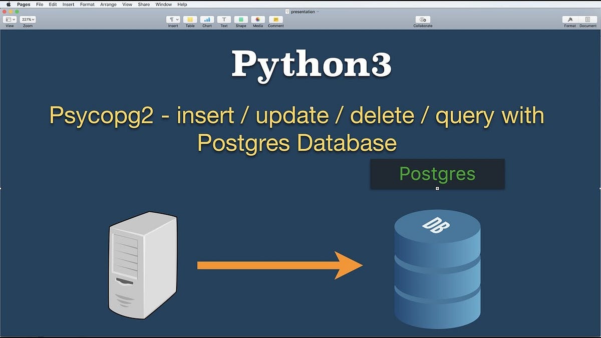 Connect to Postgres using psycopg2 and make it happen the Andela way