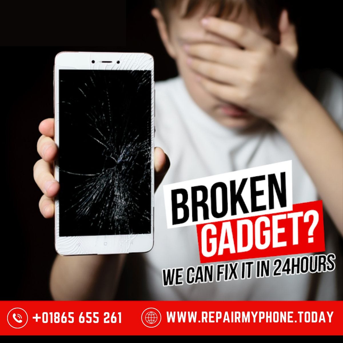 How To Fix a Broken Crack Screen of an all type iPhone Contact Us