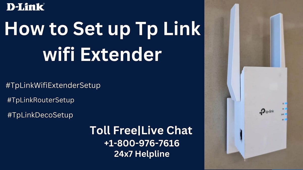 How to setup tp link wifi extender +18004873677 TpLink by Tp