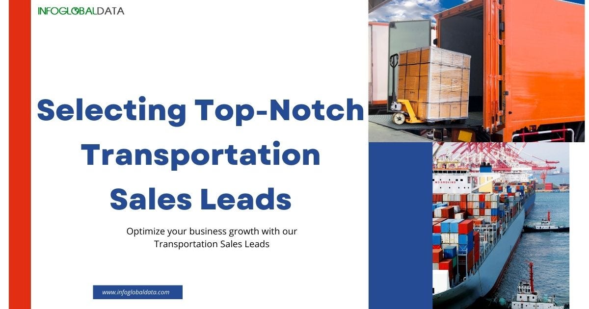 Cutting Through the Noise Selecting TopNotch Transportation Sales