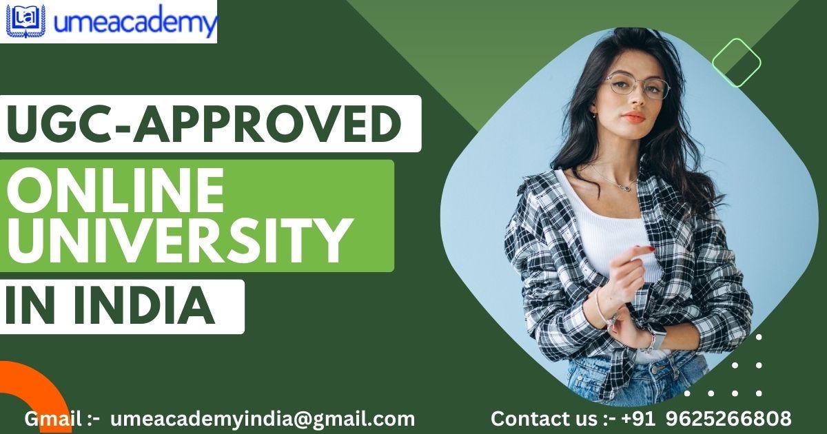 UgcApproved Online University In India Vinay Medium