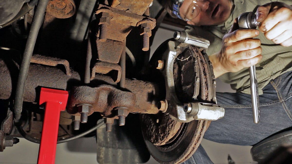 Small screw, big trouble: Fixing the rear brakes in my 2002 Chevy