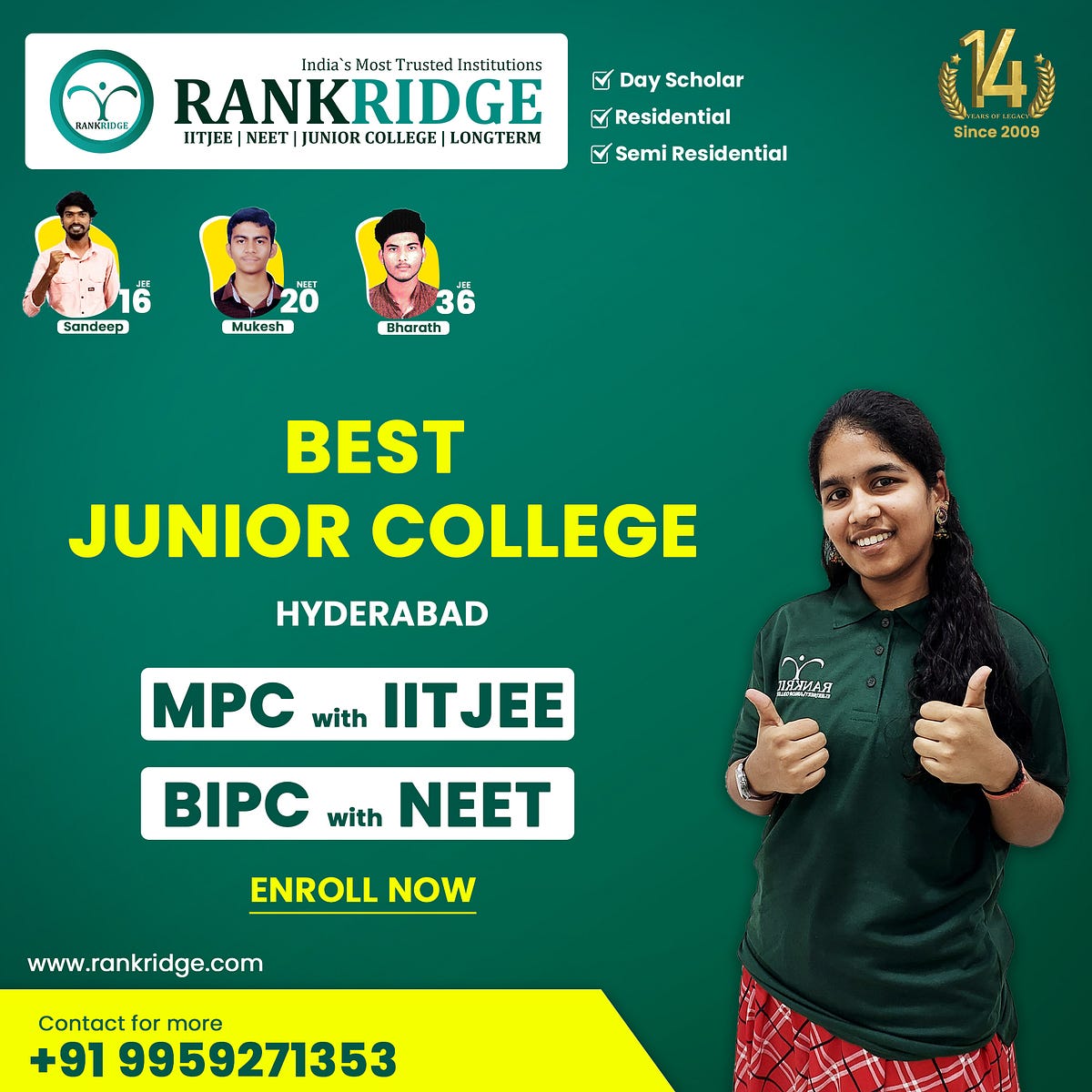 Best Junior Colleges in Hyderabad Medium
