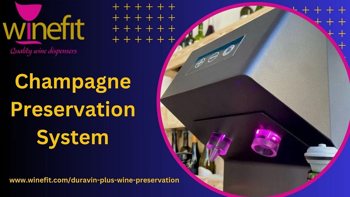 Champagne Preservation System Winefit Winefit Medium