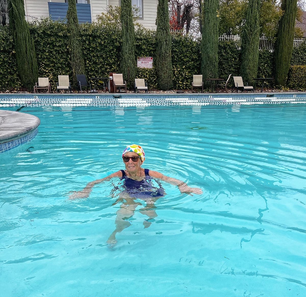 Health and Longevity Tips with Iris, the Aqua Jogging Queen by Carmen