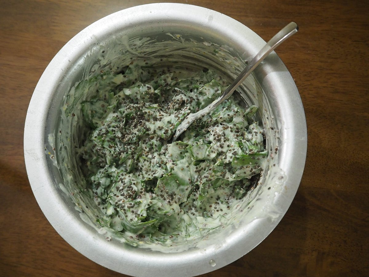 What you can do with spinach in your refrigerator by Zainab Bawa Kilter blog