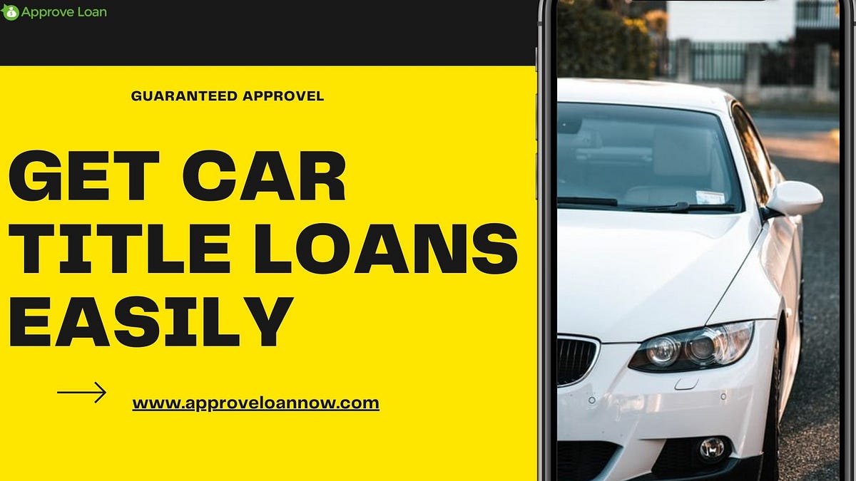 Can I Get A Car Title Loan If I’m Unemployed? by Approve Loan Now