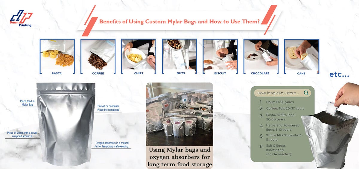 What are the Benefits of Using Mylar Bags and how do You Use Them