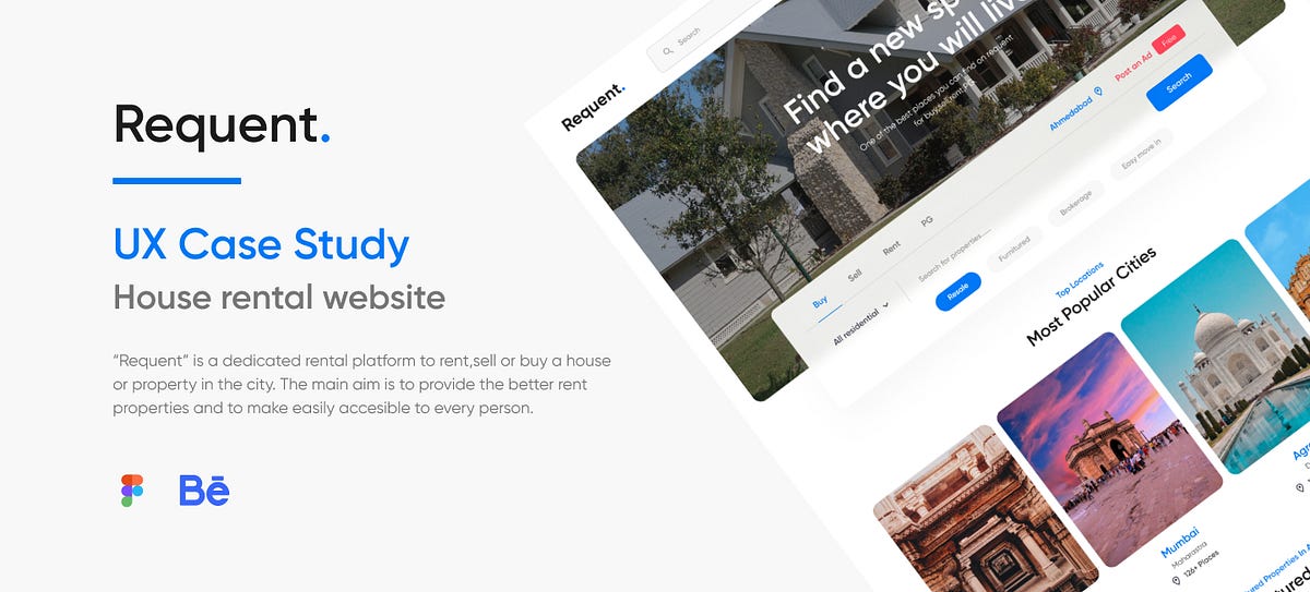 Case study Rental properties website by Akash_Nakod Bootcamp