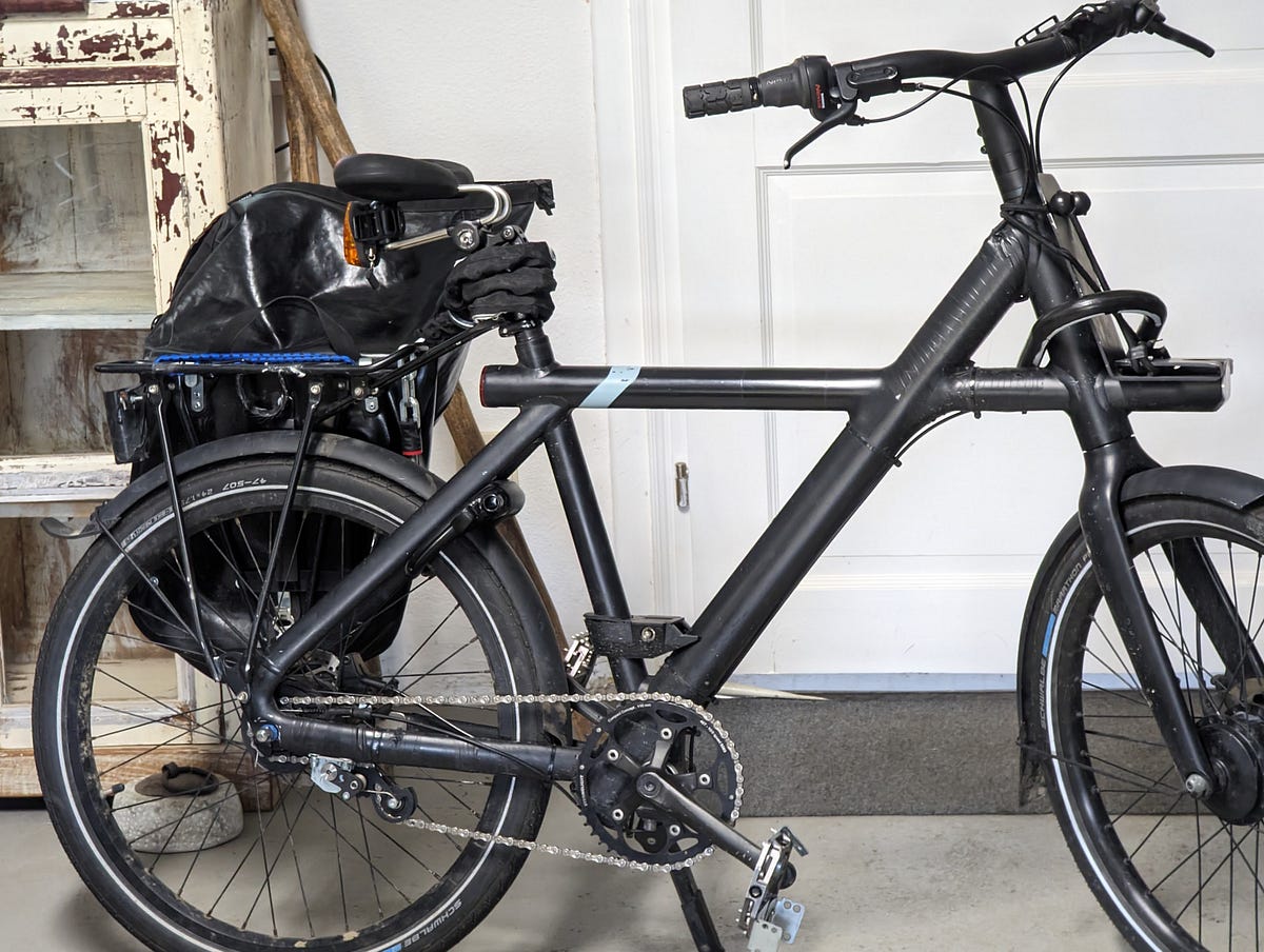 Vanmoof X3 Eshifter/Hub replacement with Shimano 8 speed hub and