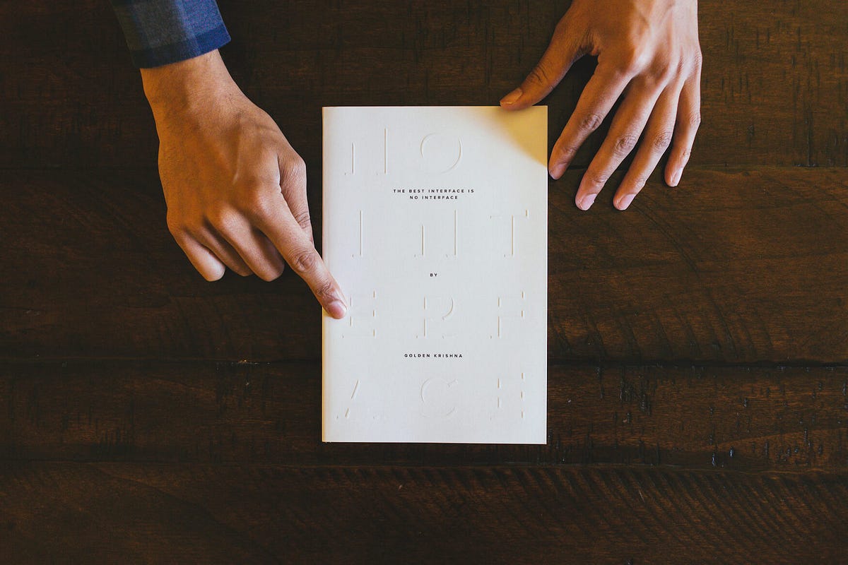 The Best Interface Is No Interface by GM Espeleta CX First Circle