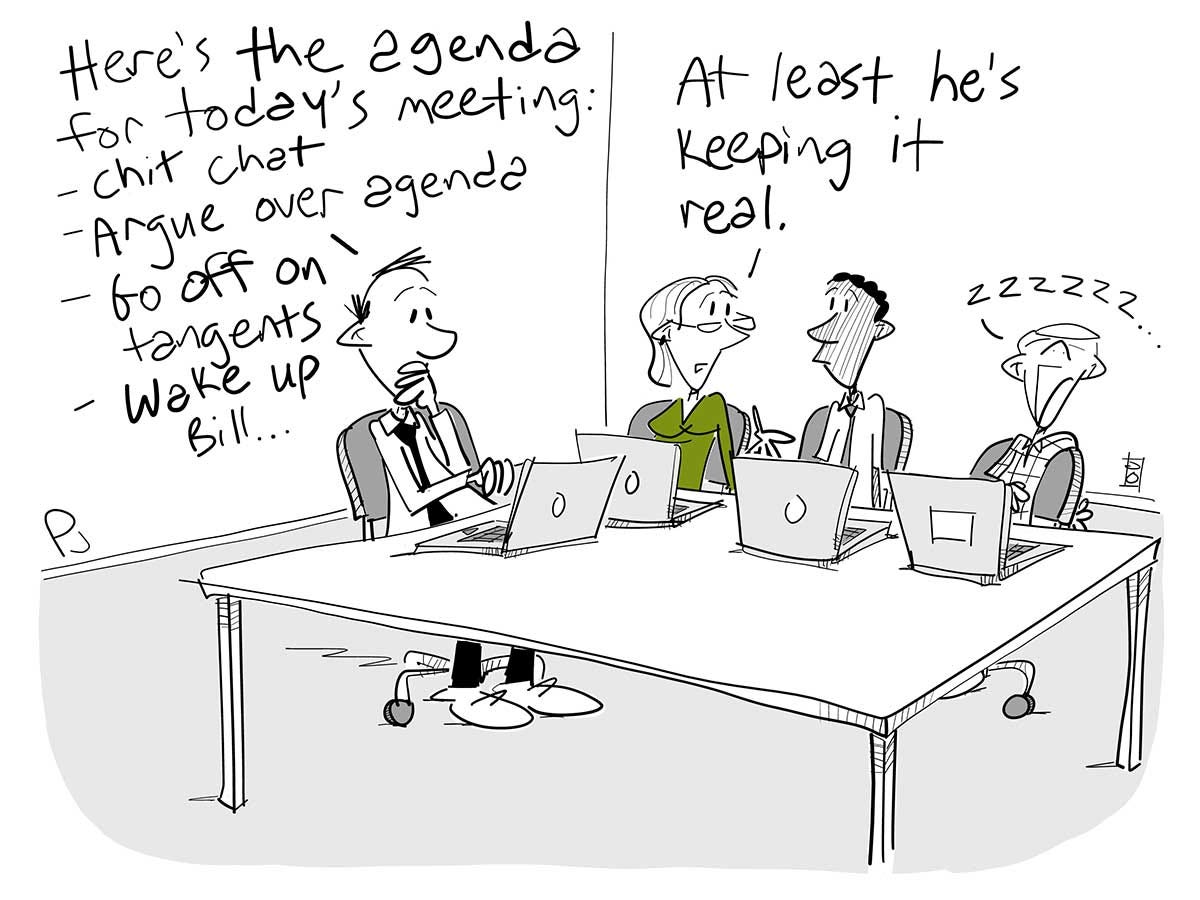 Always keep your meetings real. The definition of insanity, as they… by Phil Johnson Medium