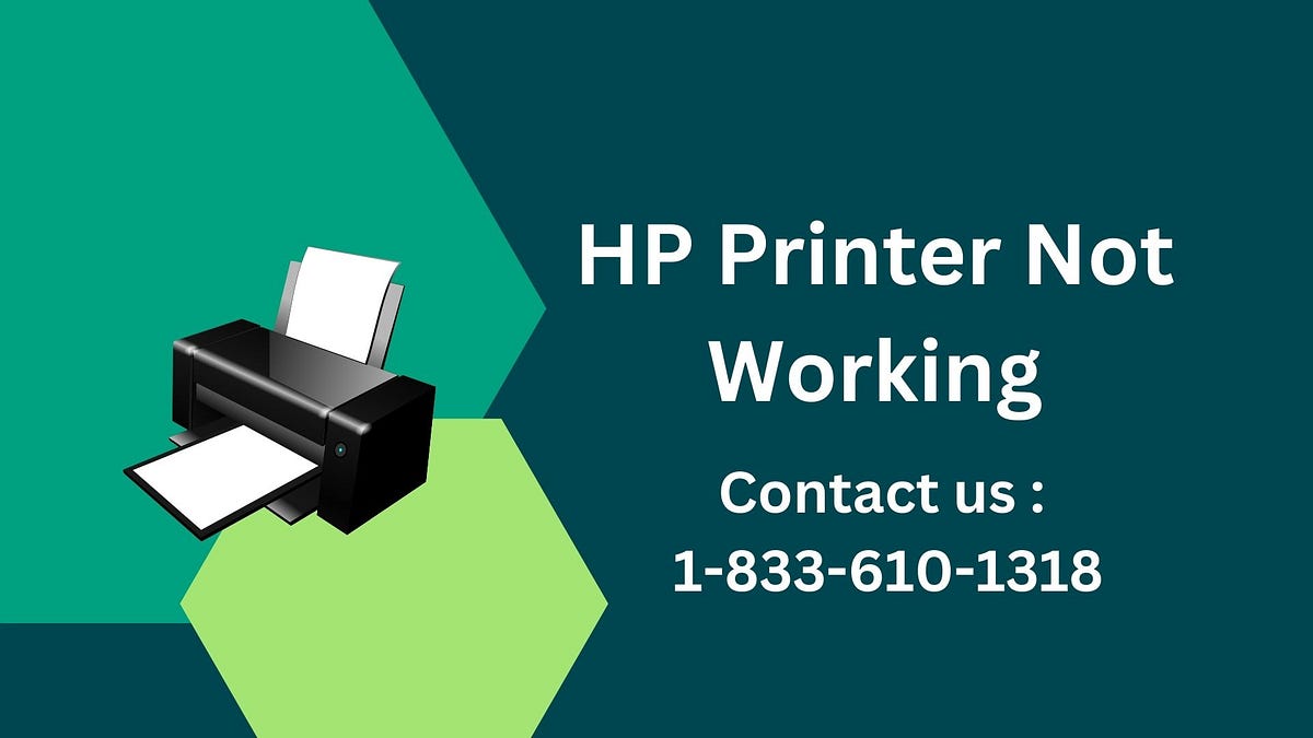 HP Printer Not Working. Printing machine doesn’t work? No… by