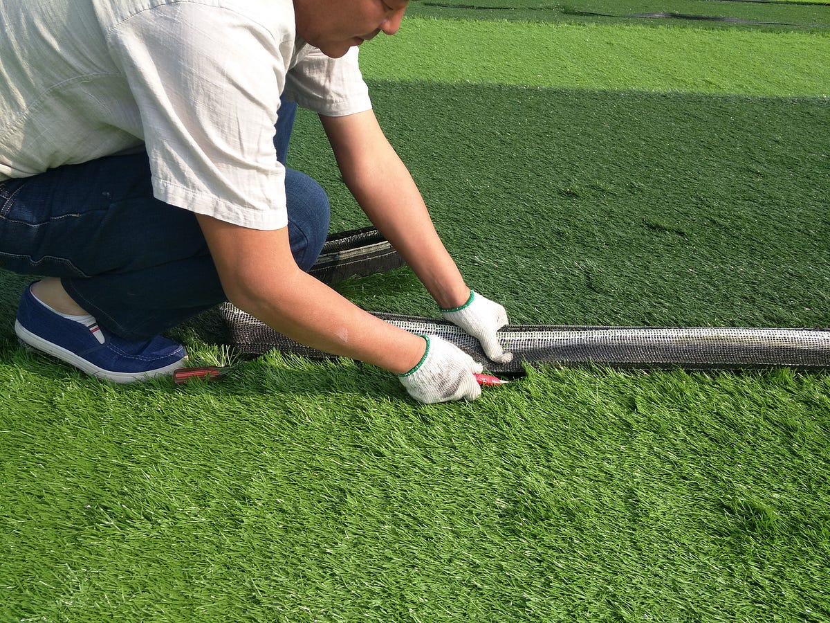 How to easily remove dirt and clean artificial turf? by FSGRK Medium