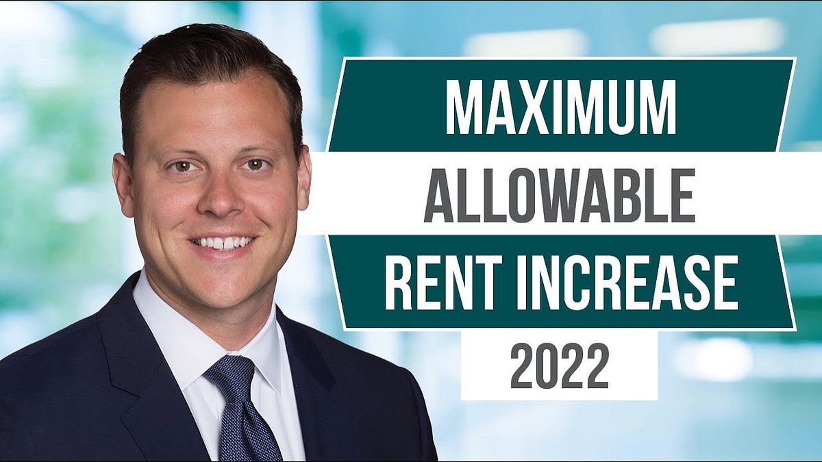 Maximum Allowable Rent Increase 2022 MonsterKong Marketing Medium