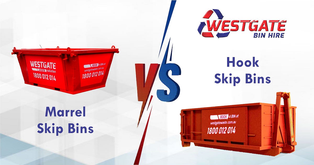 Hook Skip Bins vs Marrel Skip Bins Understanding the Differences by