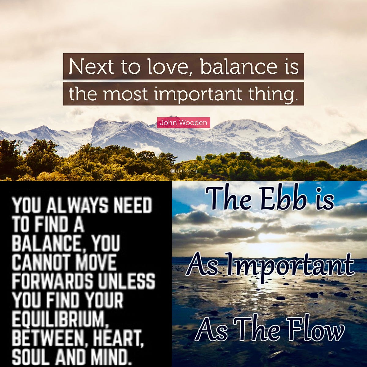 Maintaining Your EQUILIBRIUM. I sometimes wake and find myself in an