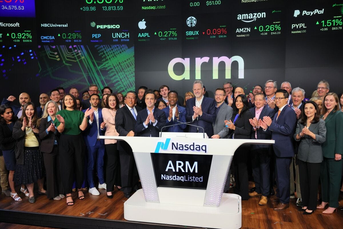 Arm IPO a Massive Success Medium