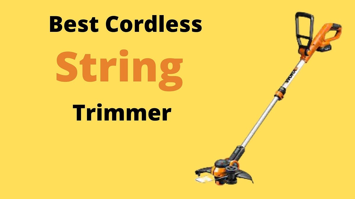 15+ Best Cordless String Trimmer of 2022 Medium