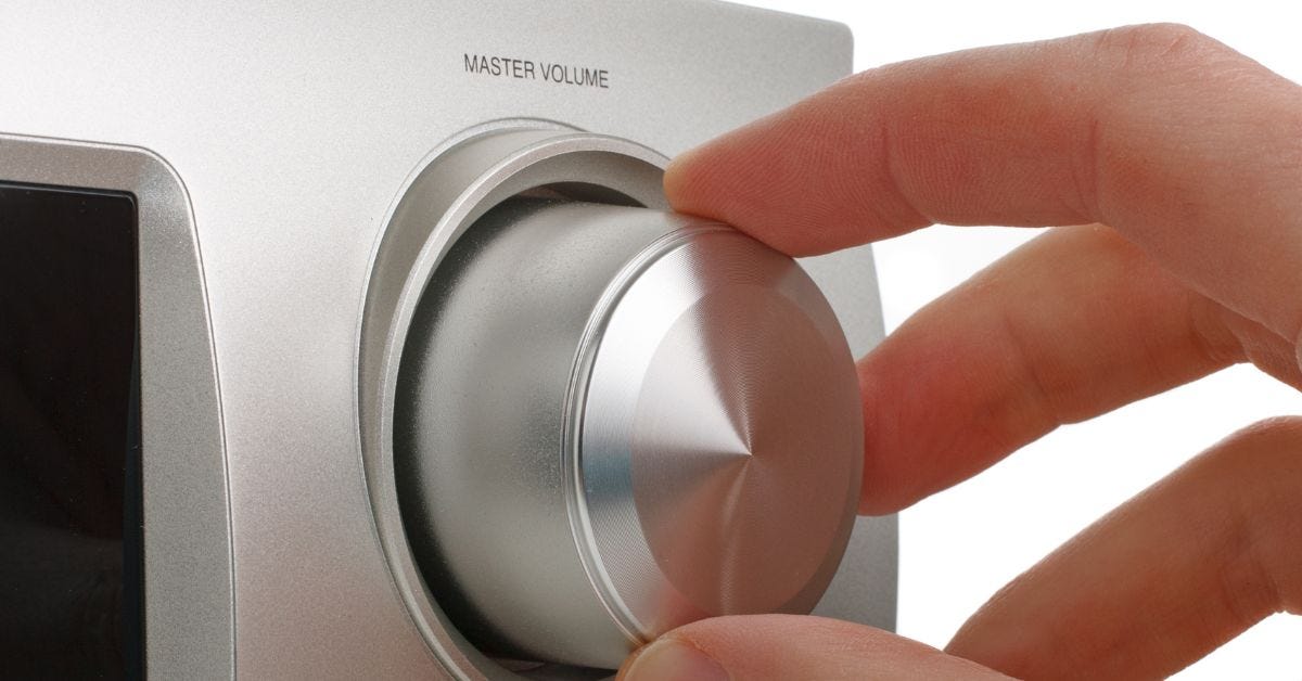 Turn Down The Volume. When is enough enough? | by Jason Gosseck | Write