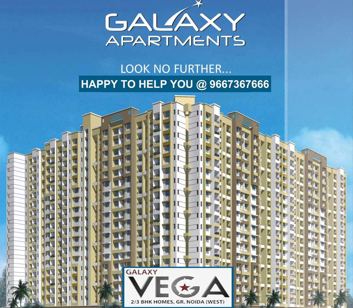 Galaxy Projects, Galaxy Vega — Galaxy Residential New Project in Noida Extension — Price List