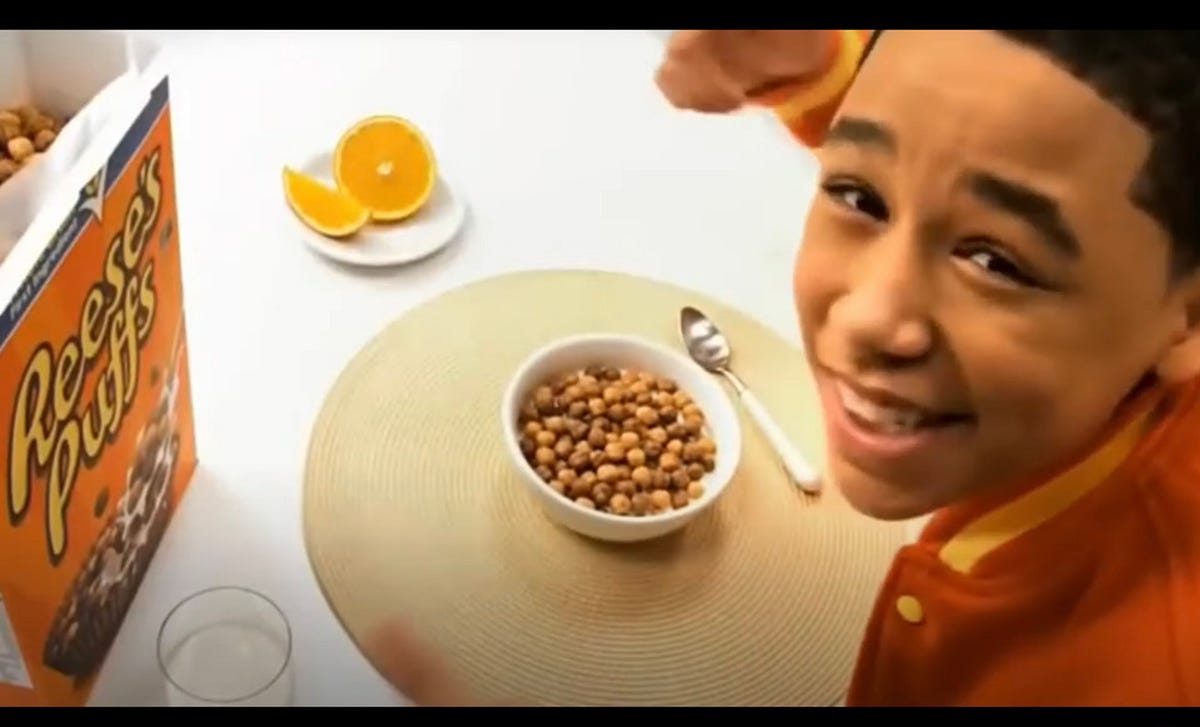 Oh i plan to eat something alright reese puffs by Chioma ugboaja