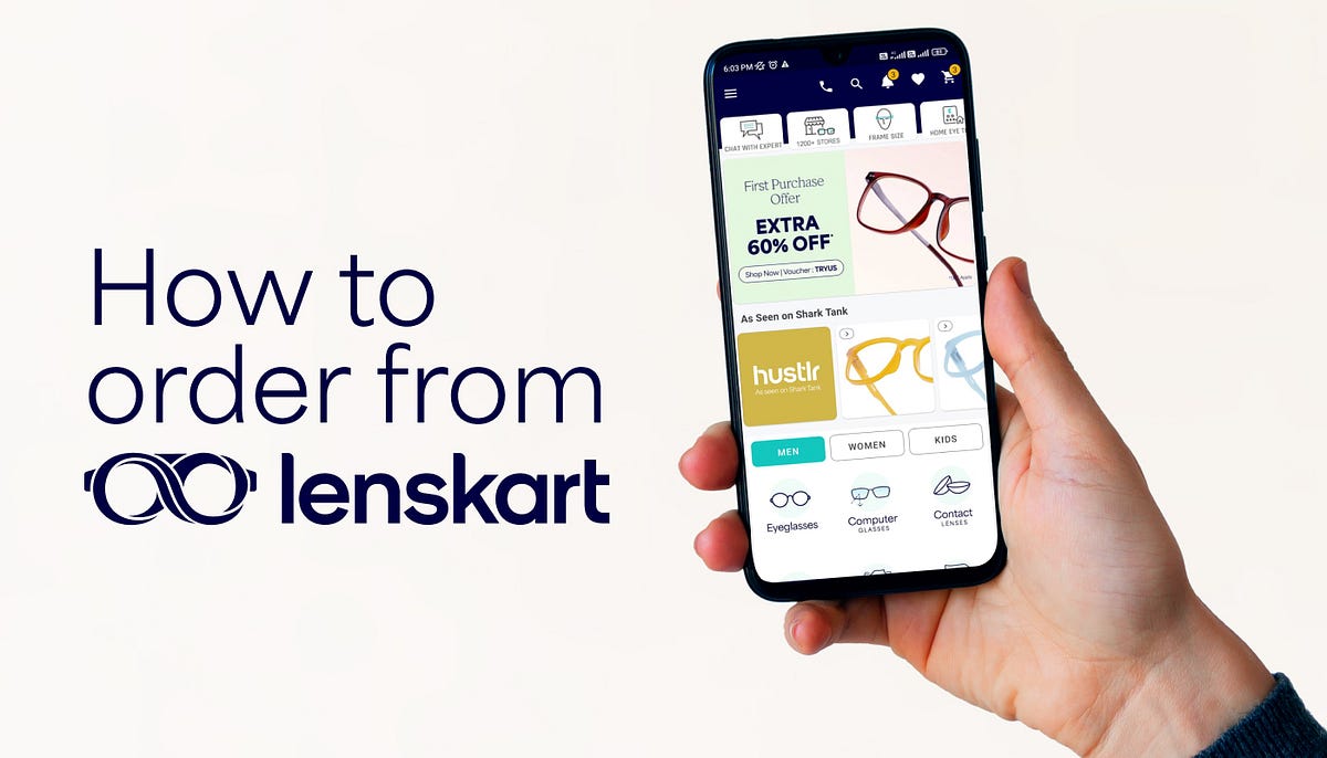 Get your perfect pair of frames in 10 easy steps from Lenskart! by