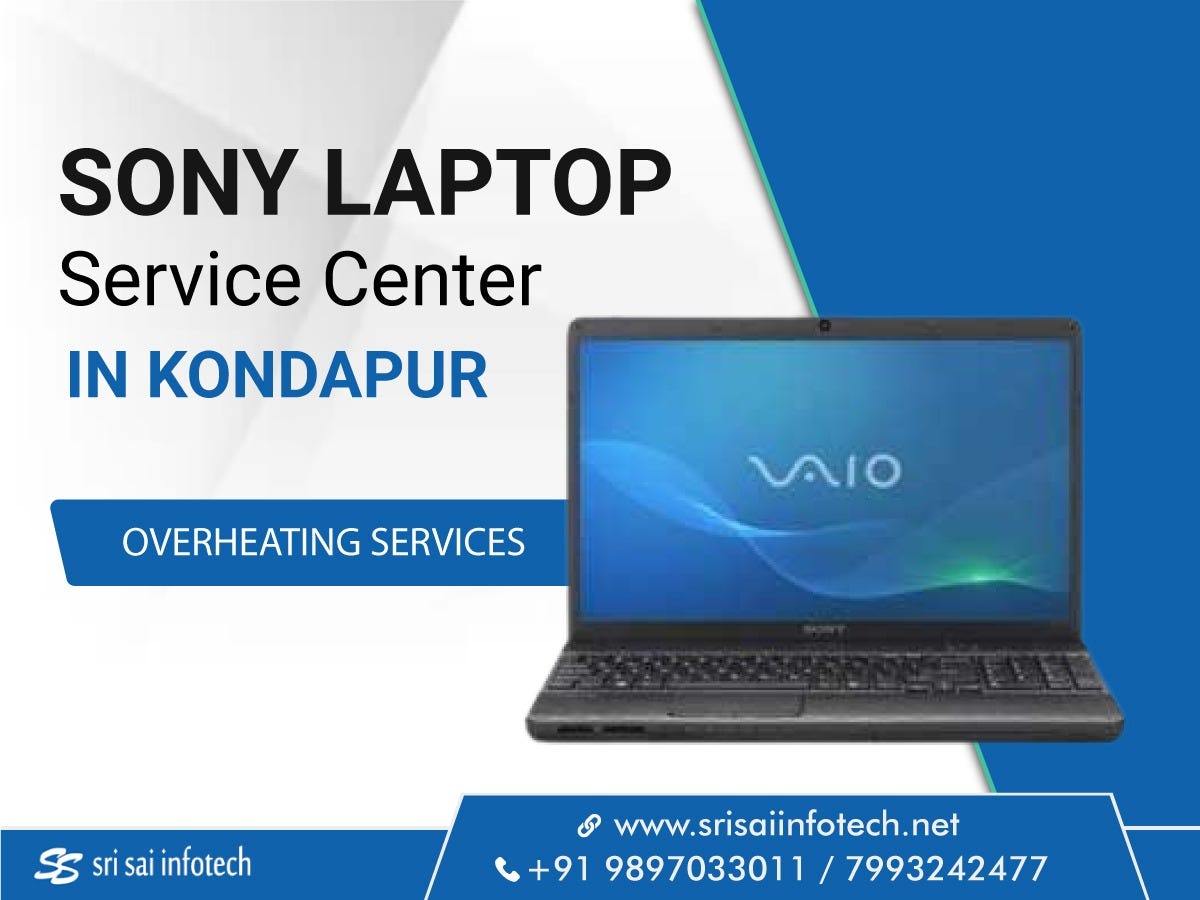to Laptop Service Center in Kondapur by Srisaiinfo Medium