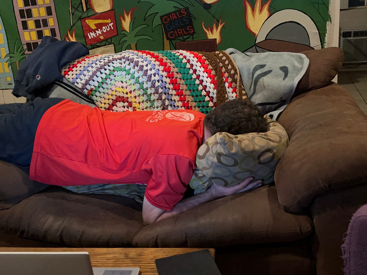 Face Down, Ass Up, That’s The Way I Like To FacePlant On The Couch