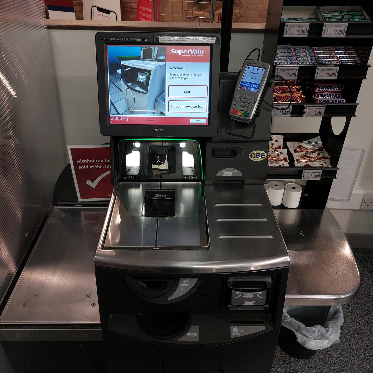 The mystery of the “Unexpected item in bagging area” experience