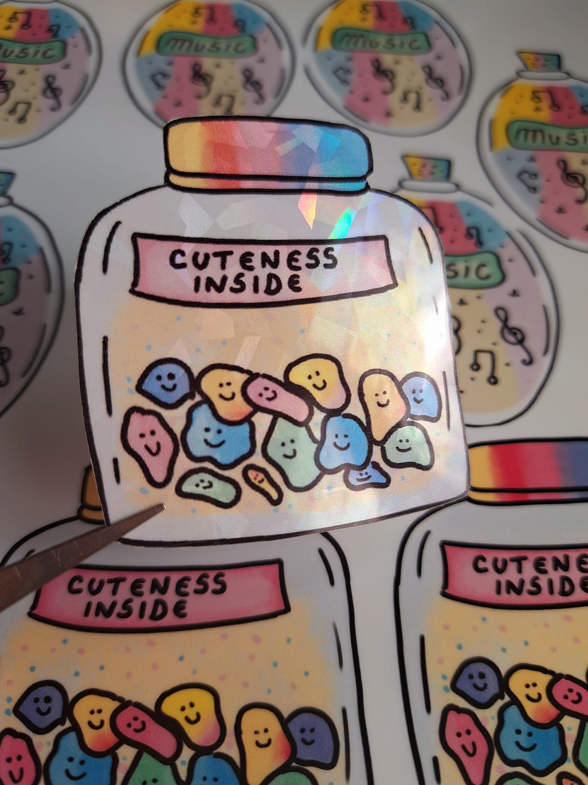 How to turn your art into stickers — Method 4 — Digital art by