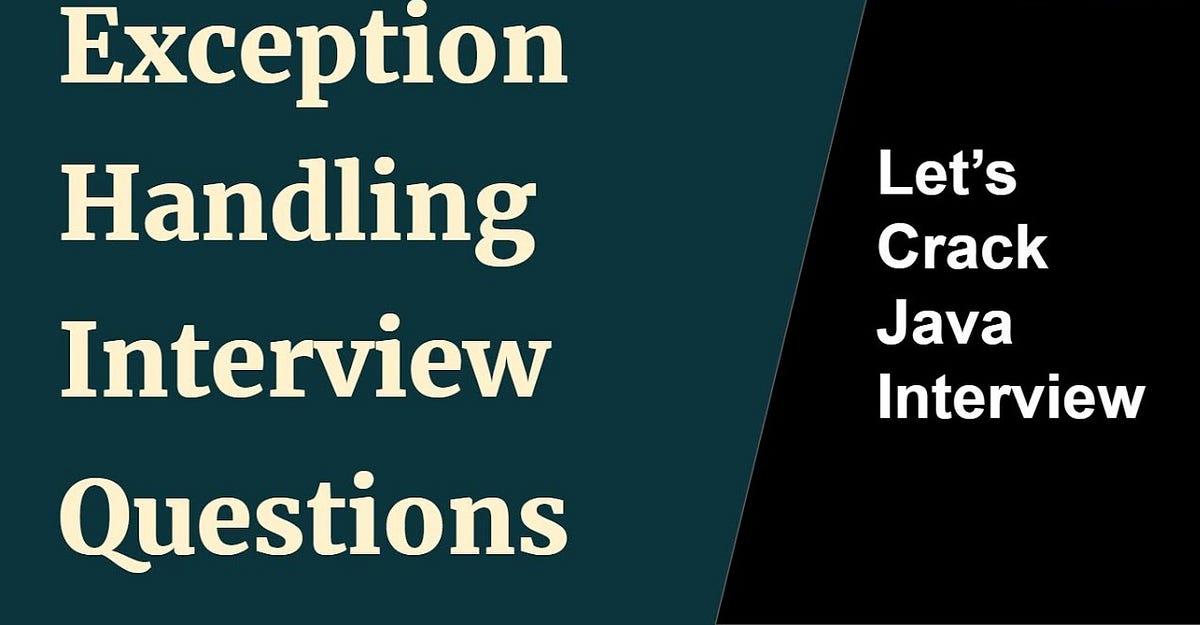 Exception in Java interview Questions and Answers by Java and spring
