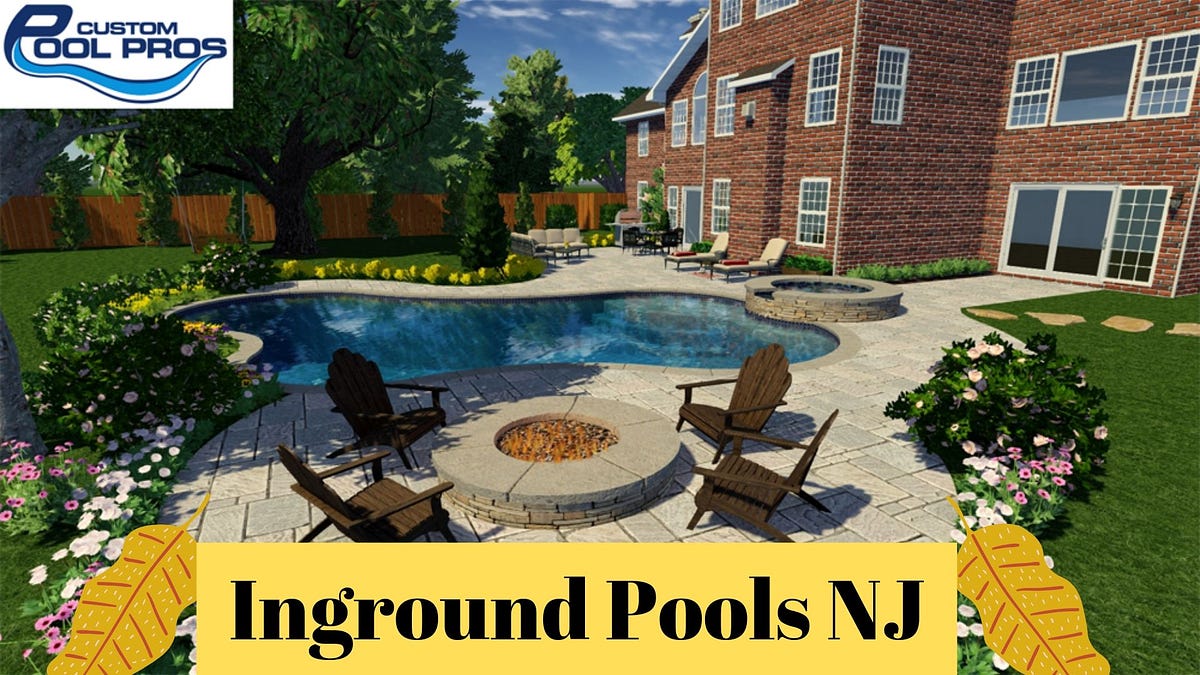 Inground Pools NJ. There are various factors that one… by Custom Pool