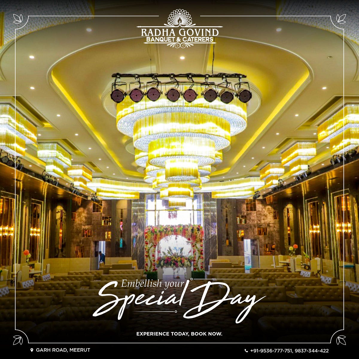 “Experience Royalty at Radha Govind Mandap The Best Banquet Hall and Party Hall in Meerut” by