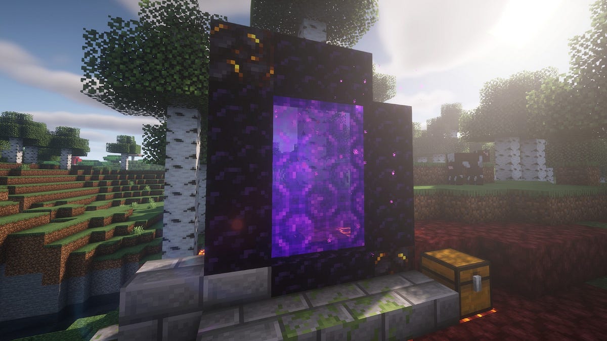 How I fix broken Nether portal in Minecraft by X anonymous Medium