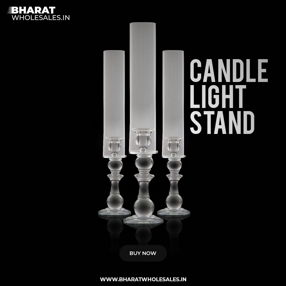 Candle Light Stand for Wedding, Event, Home Décor Best Deal Bharat
