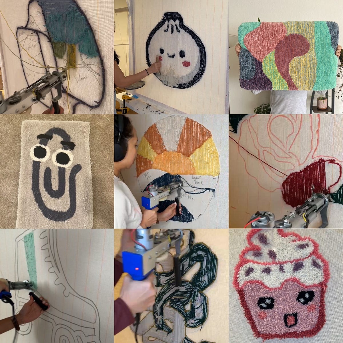 A Year of Rug Making Lessons in Consistency, Creativity, and Finding