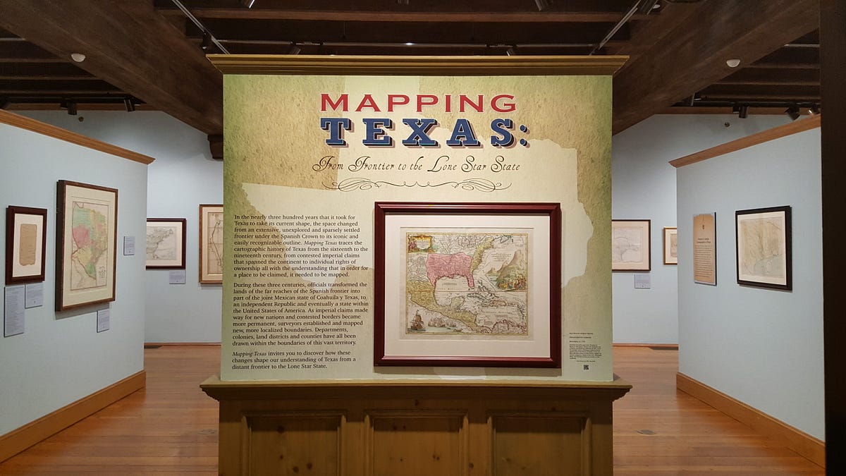 Mapping Texas From Frontier to the Lone Star State — The Lone Star