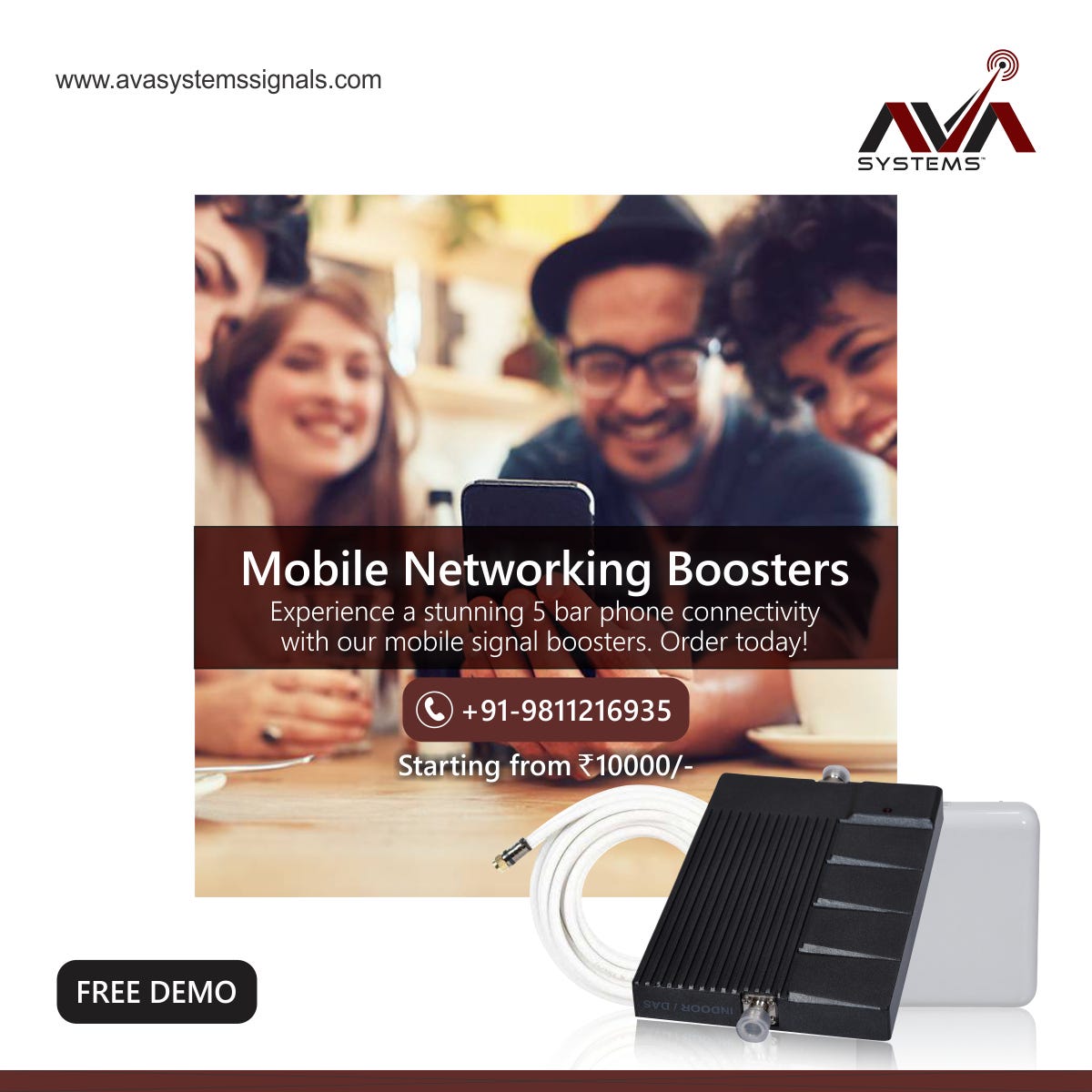 The top 5 Mobile Network Boosters Available Near You by AVA Systems