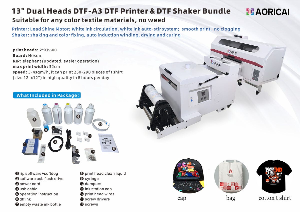 What Printers Can Be Converted to DTF? by Ellen Feb, 2024 Medium