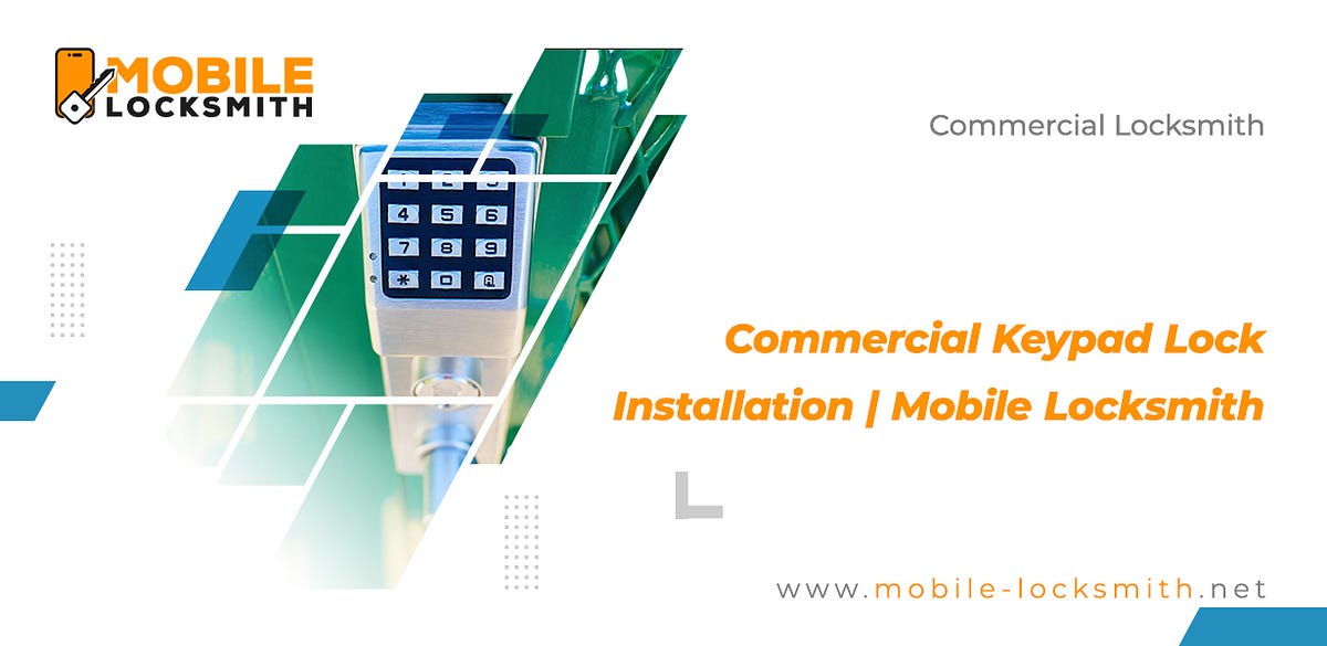 Professional Keypad Lock Installation Mobile Locksmith Medium
