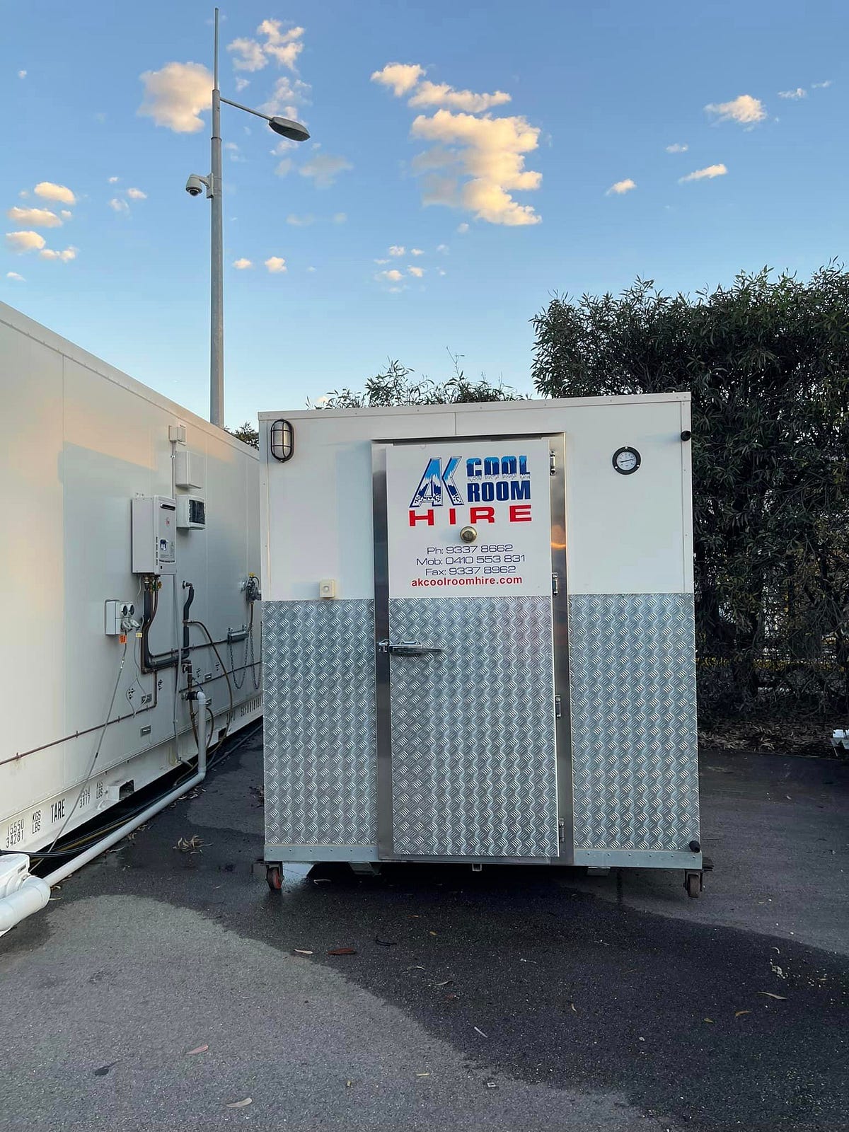 portable freezer hire Melbourne — AK Cool Room Hire Akcoolroom Medium