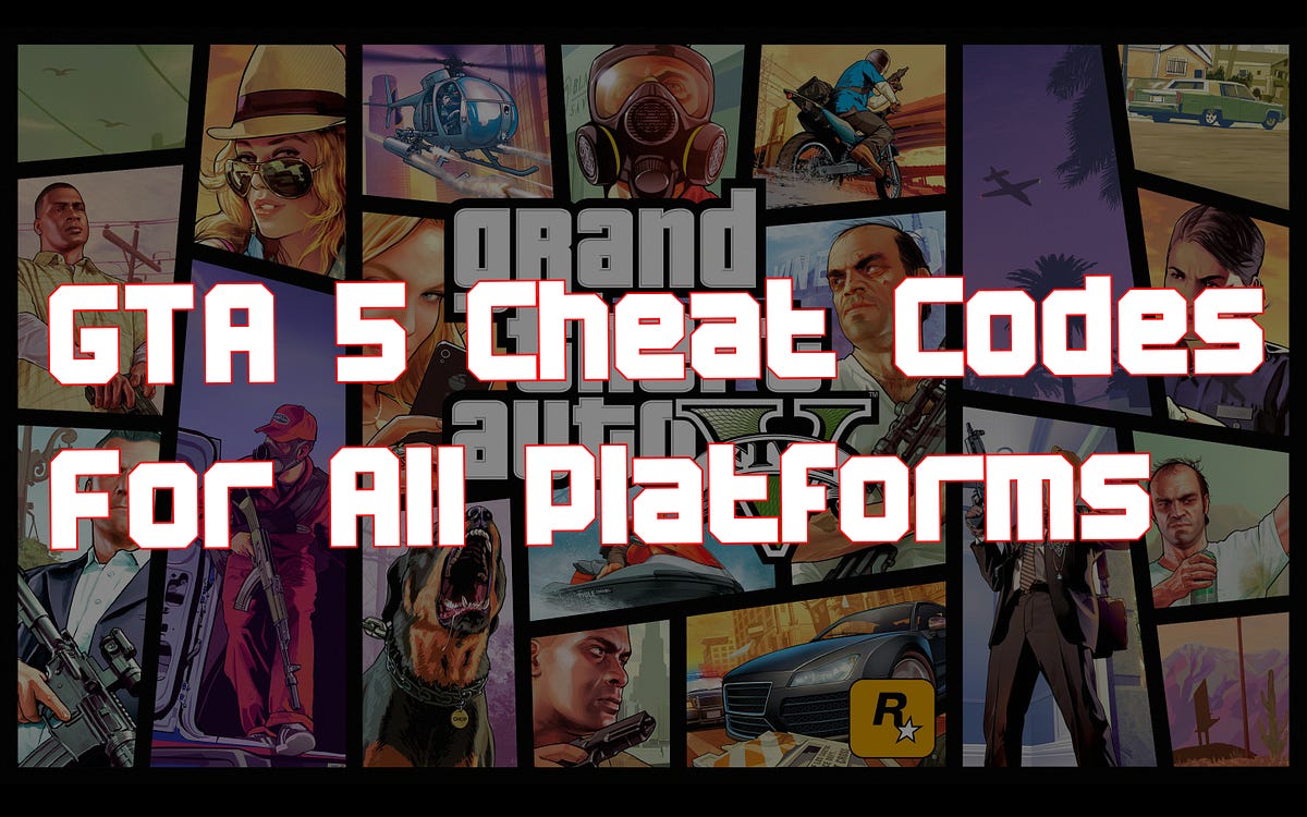 Full list of GTA 5 cheat codes. Hello, GTA 5 enthusiasts! Are you ready