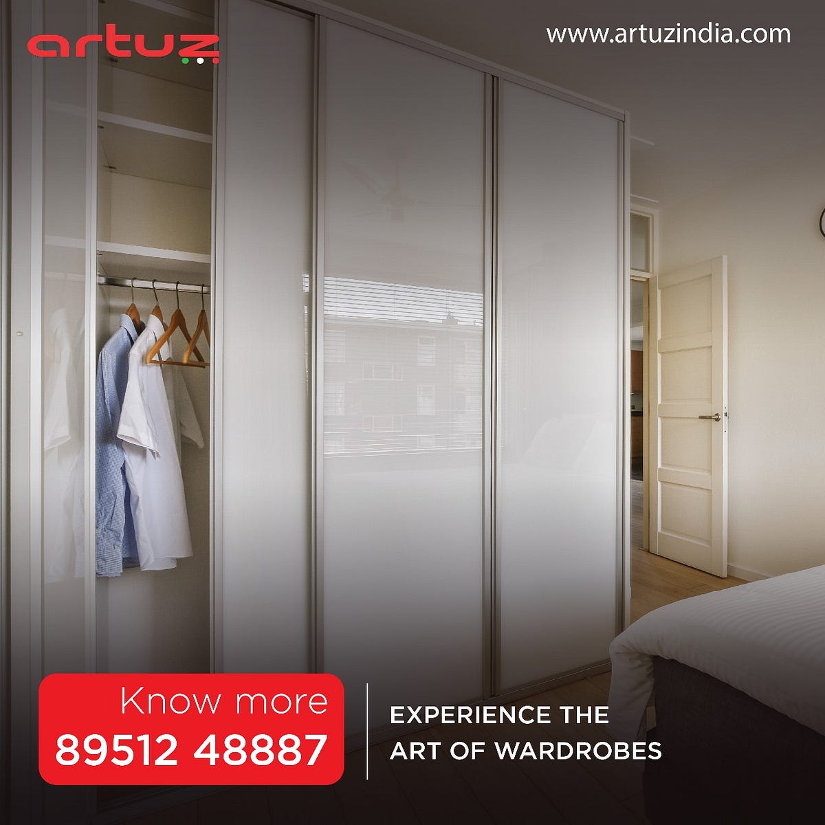 Experience Best Wardrobe Company in Bangalore by Artuz Artuza Medium