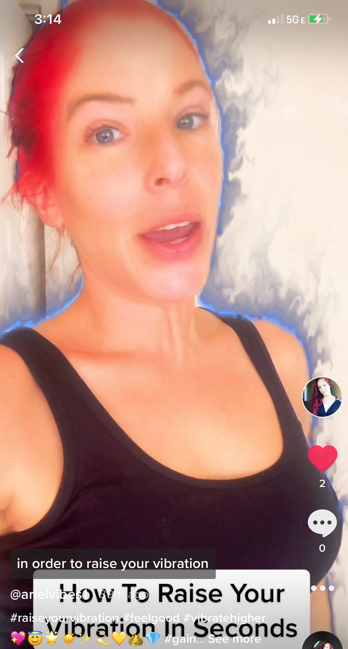 How To Raise Your Vibration In Seconds ONLY ON TIKTOK arielvibes1 